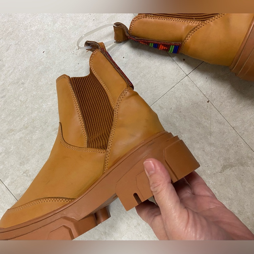 FARM Rio Tan Combat Boots - Picture 4 of 16